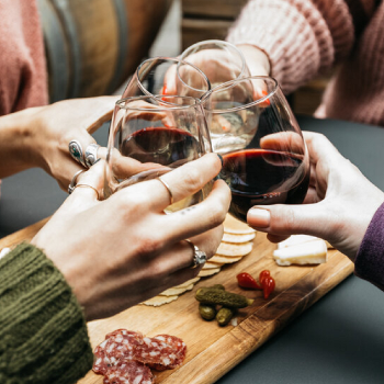 Wine Tasting with Cheese, Charcuterie, and Dessert